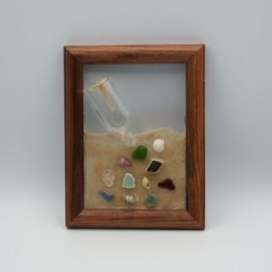 Small Framed Beach Scene